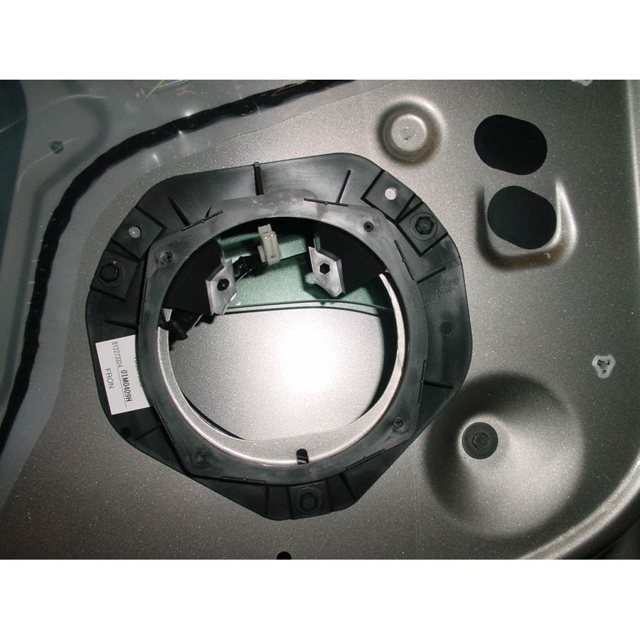 2004 Buick Rendezvous Front door woofer removed