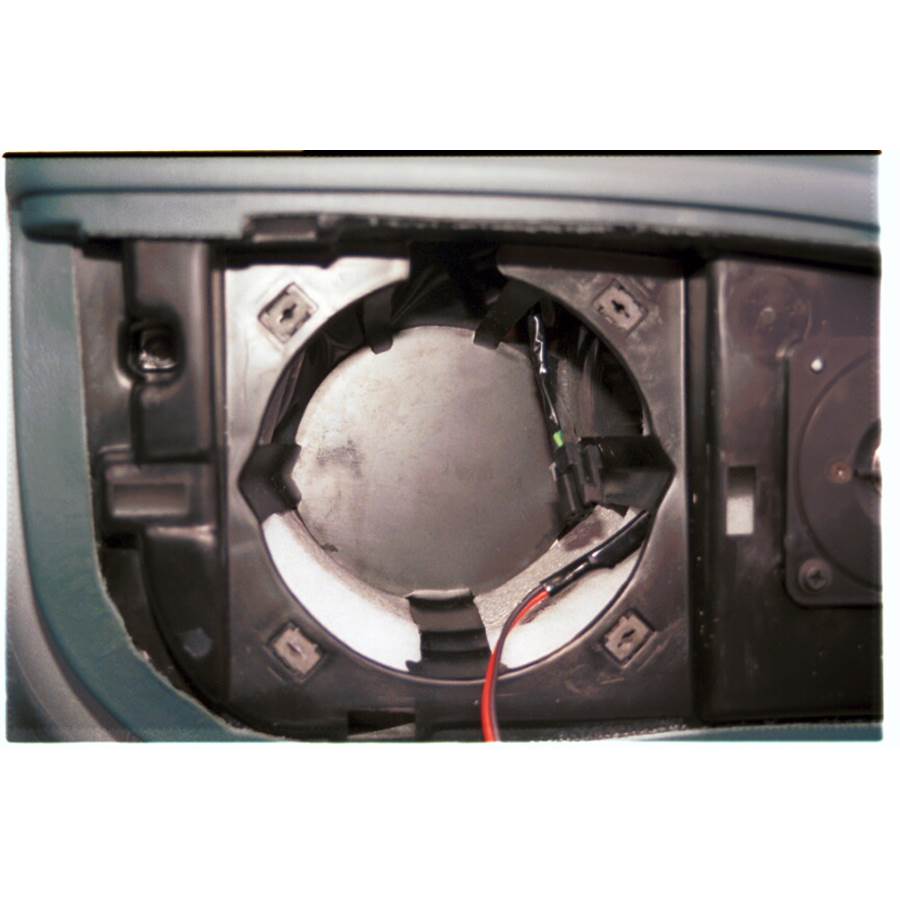 1999 Buick Riviera Front door woofer removed