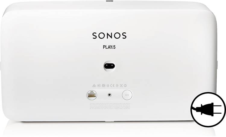 Sonos Play:5 AC power required