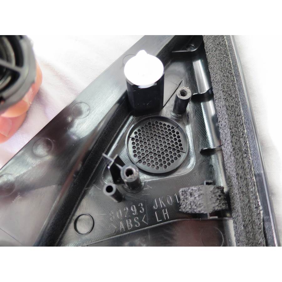 2012 Infiniti G37 Front door tweeter removed