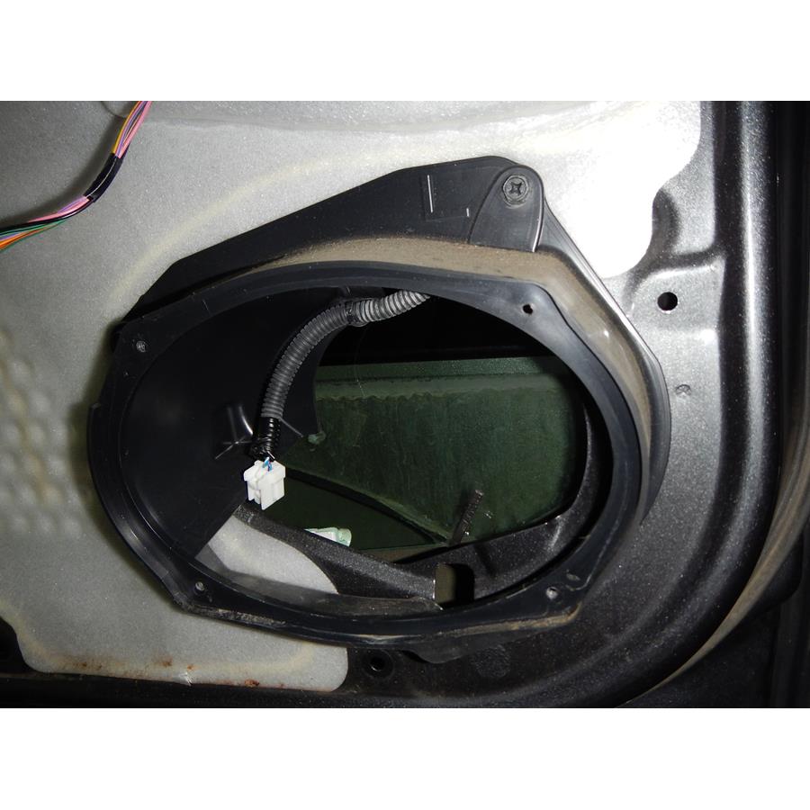 2010 Infiniti QX56 Front speaker removed