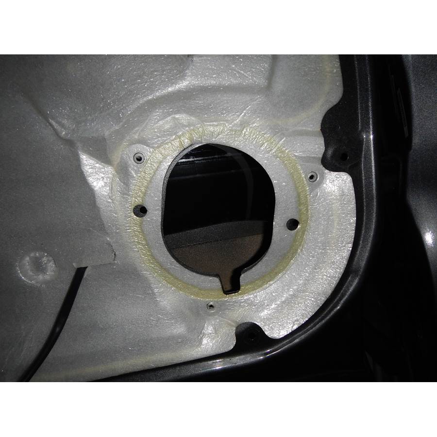 2008 Infiniti QX56 Rear door woofer removed