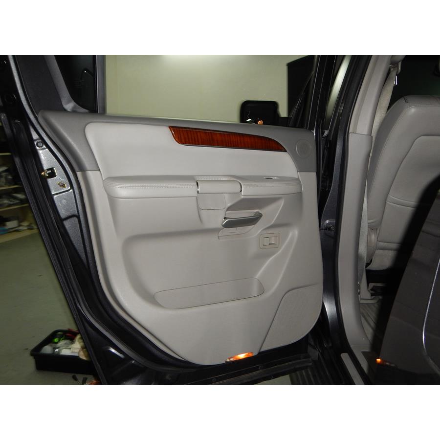 2010 Infiniti QX56 Rear door speaker location
