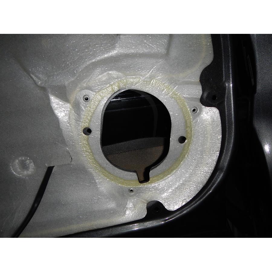 2010 Infiniti QX56 Rear door woofer removed