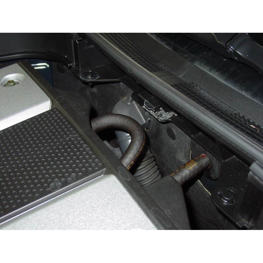 2007 Infiniti G35 Firewall access