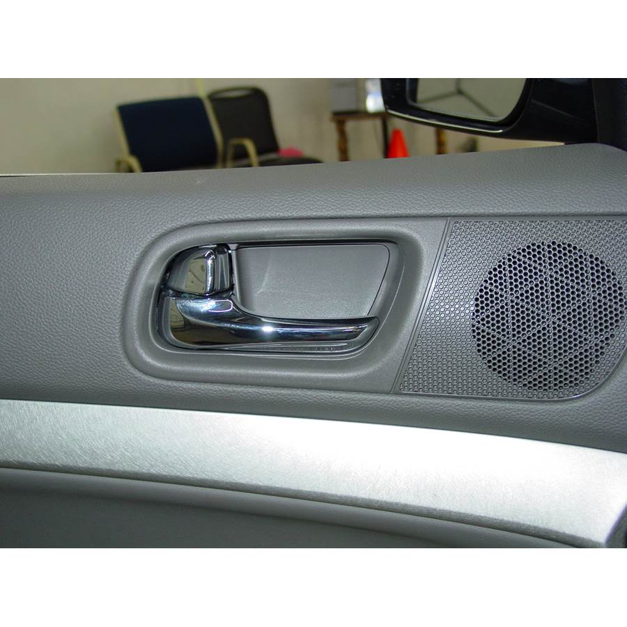 2008 Infiniti G35 Front door tweeter location