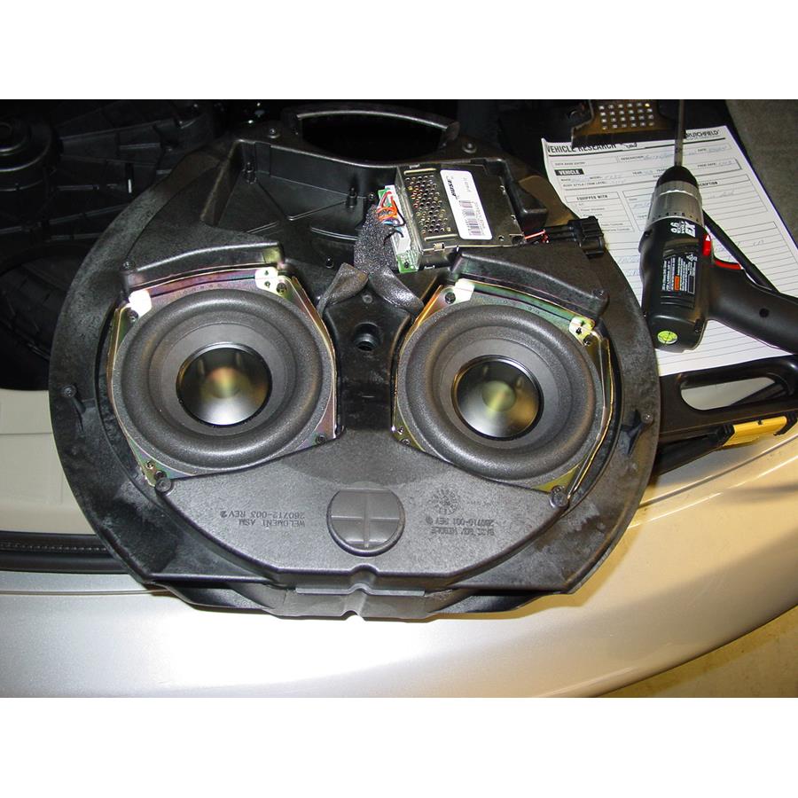 2008 Infiniti FX45 Under cargo floor speaker