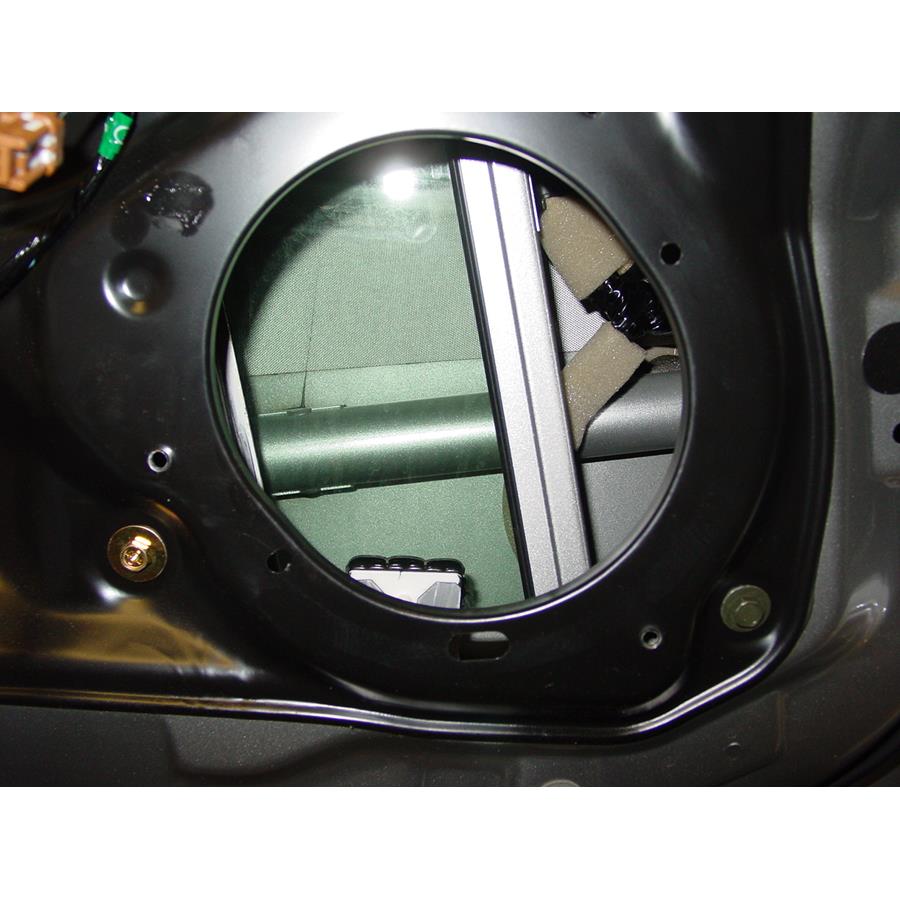 2007 Infiniti FX45 Front speaker removed