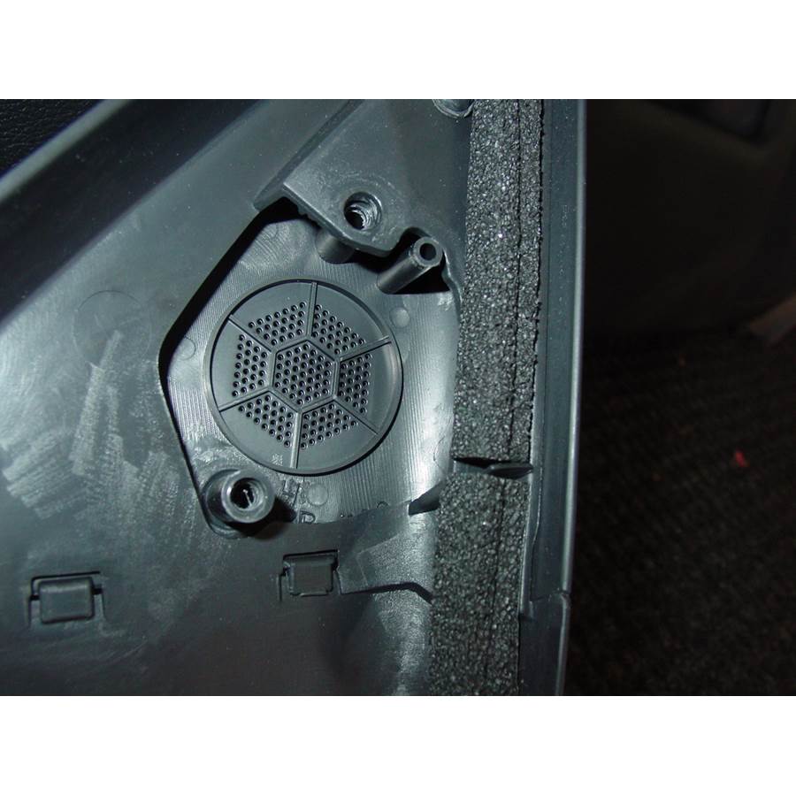 2006 Infiniti M45 Front door tweeter removed