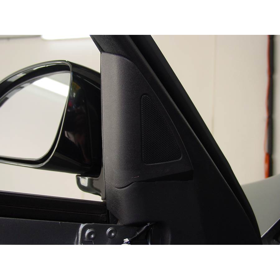 2007 Infiniti M45 Front door tweeter location