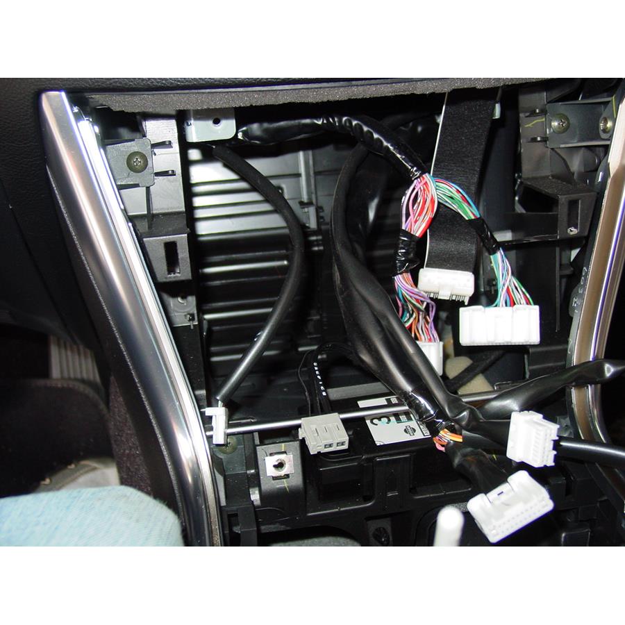 2007 Infiniti M45 Factory radio removed