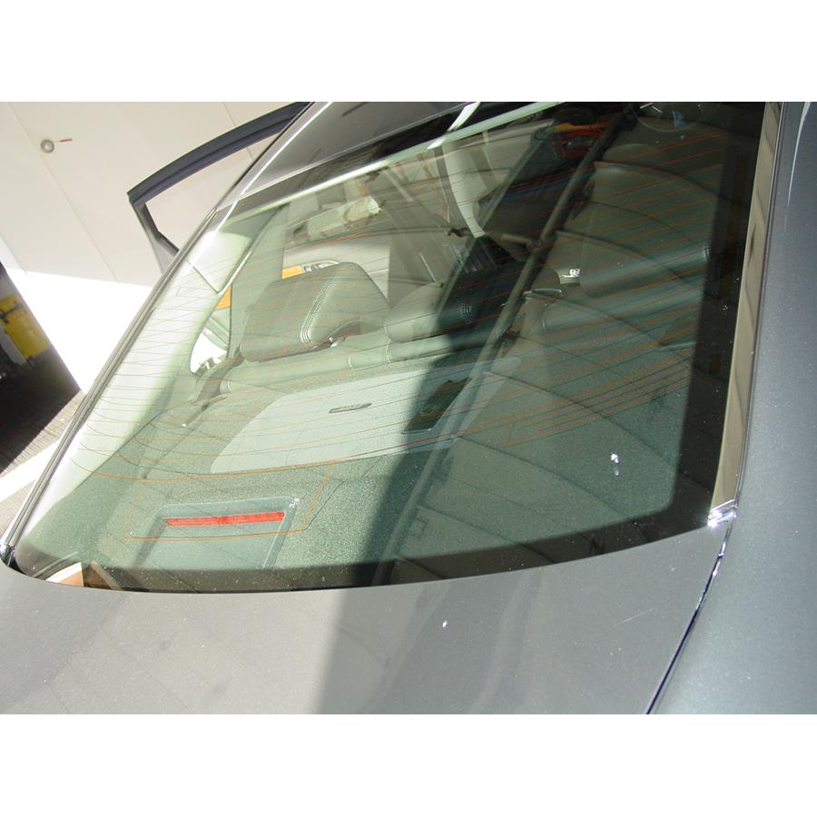 2007 Infiniti M45 Rear deck center speaker location
