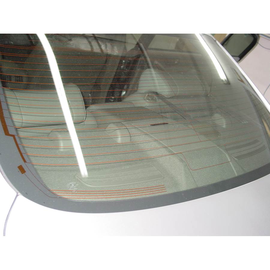 2006 Infiniti G35 Rear deck center speaker location