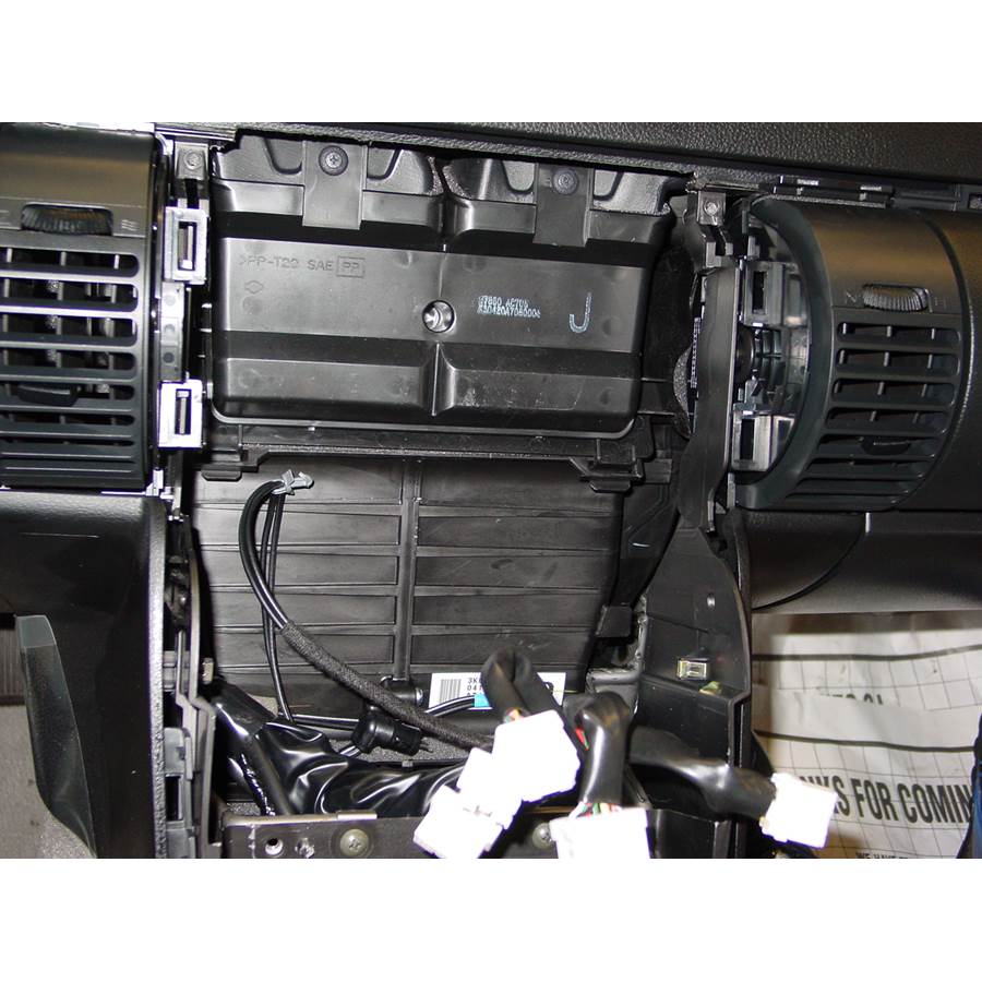 2005 Infiniti G35 Factory radio removed