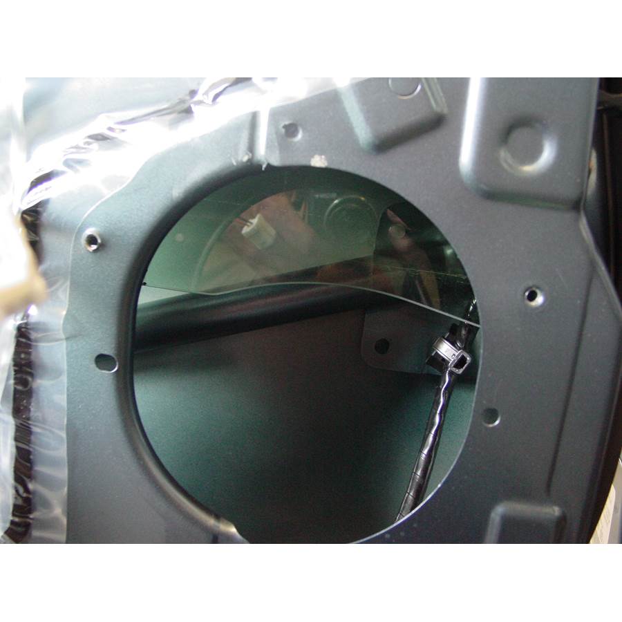 2005 Infiniti G35 Rear door speaker removed
