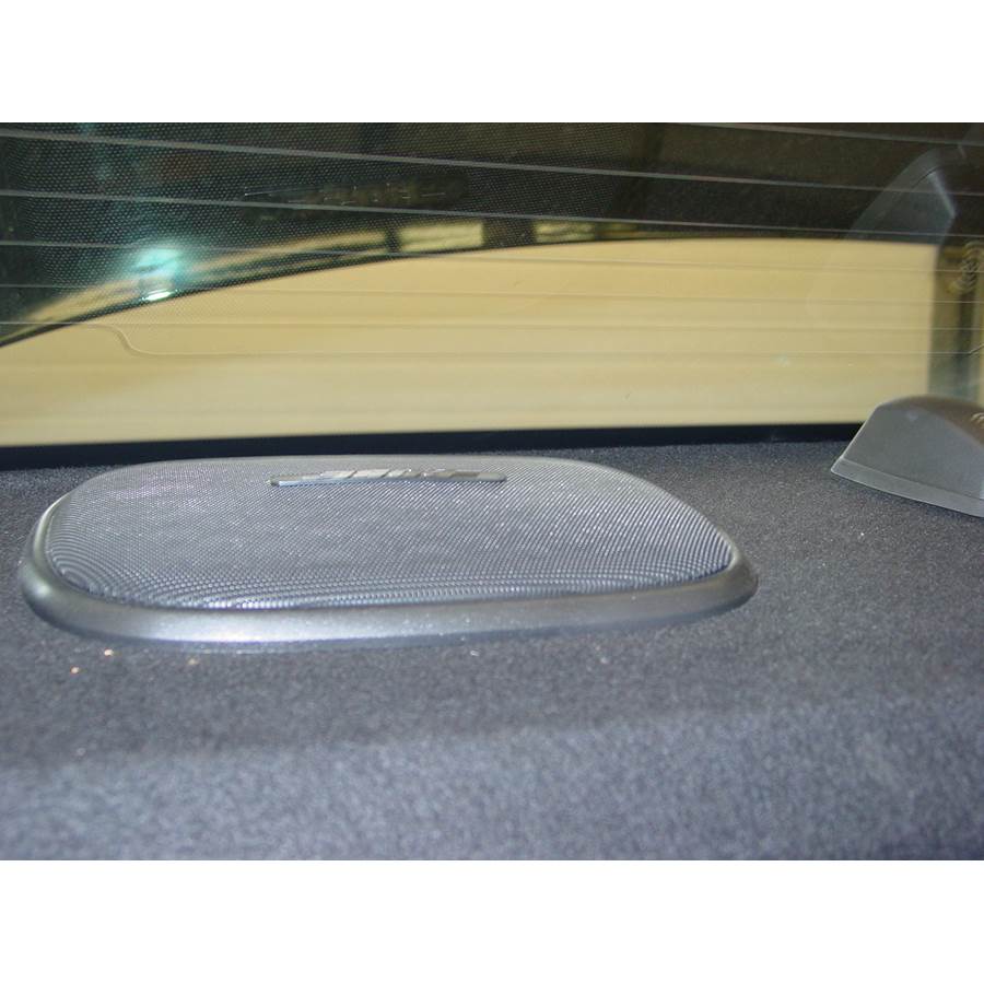2003 Infiniti G35 Rear deck speaker location