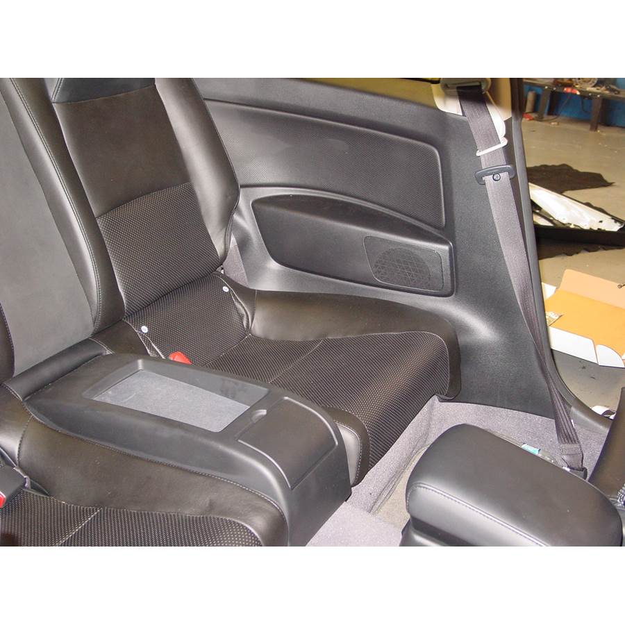 2005 Infiniti G35 Rear side panel speaker location