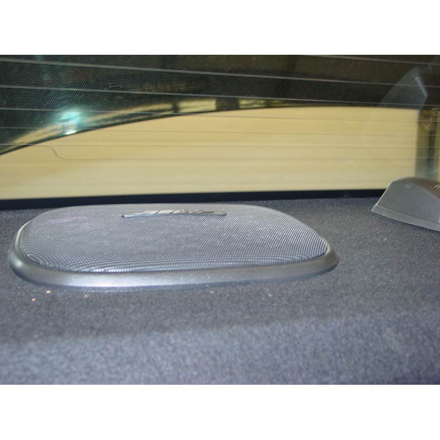 2006 Infiniti G35 Rear deck speaker location