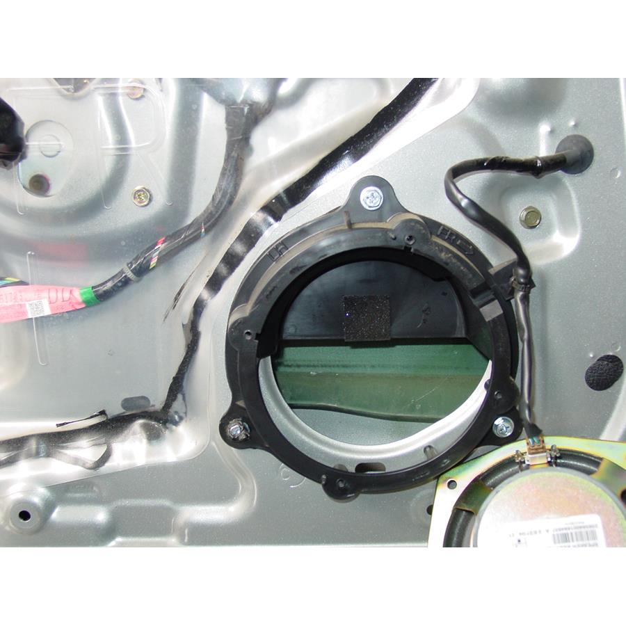 2002 Infiniti I35 Front speaker removed