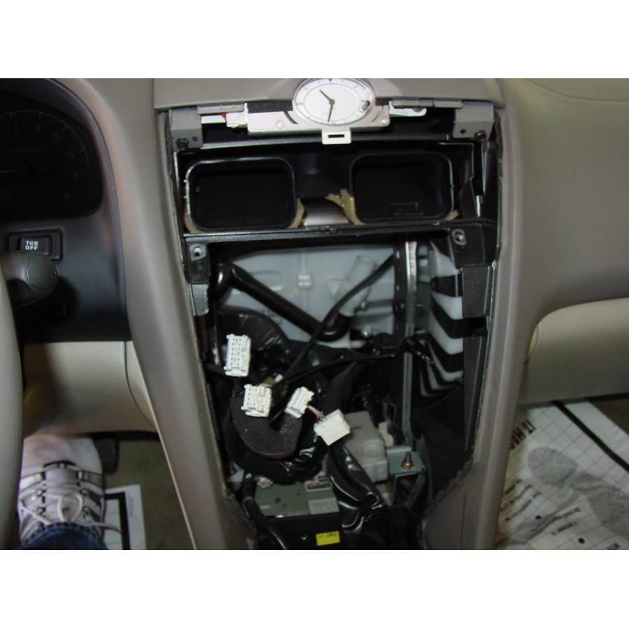 2002 Infiniti I35 Factory radio removed