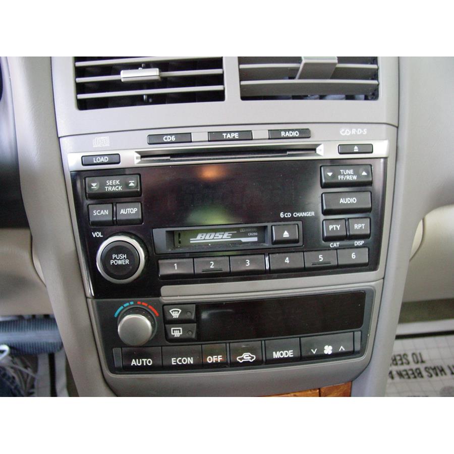 2004 Infiniti I35 Factory Radio