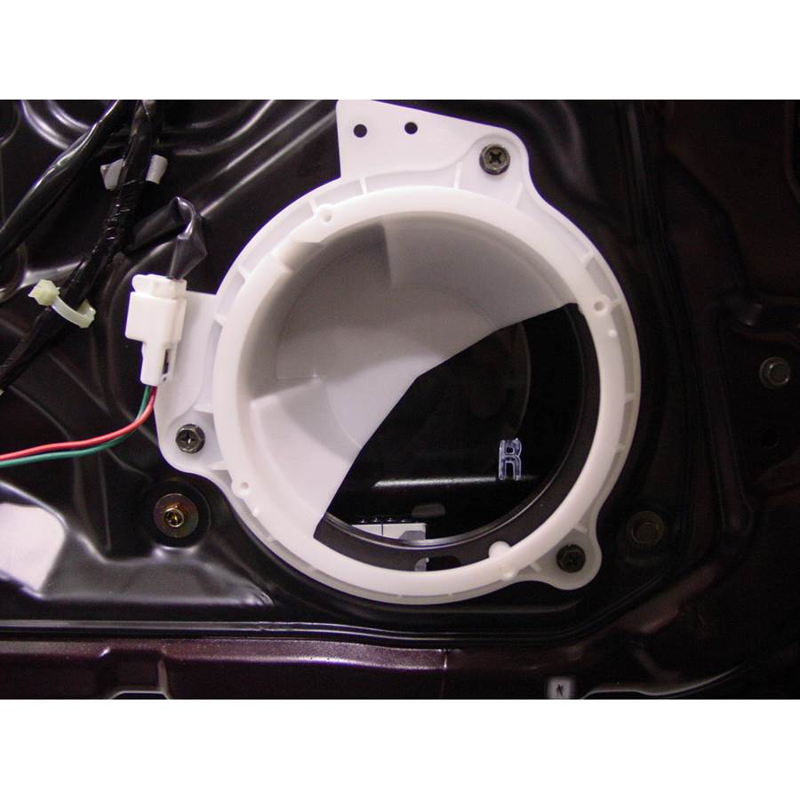 2004 Infiniti Q45 Front speaker removed