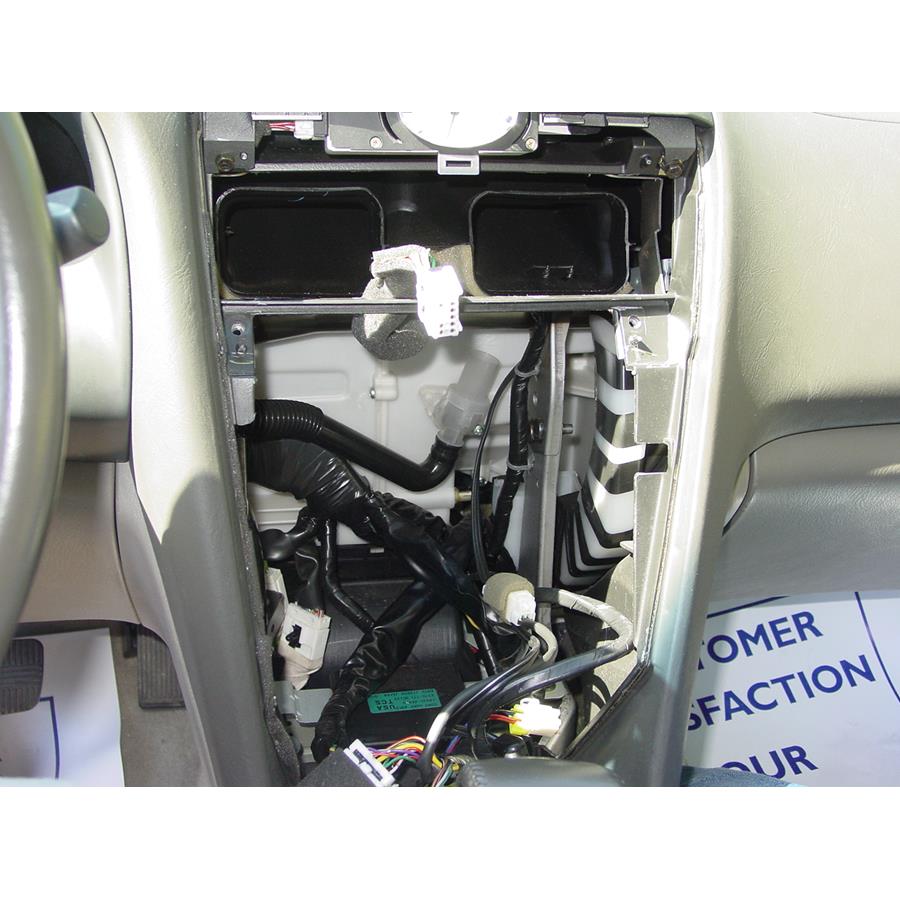 2001 Infiniti I30 Factory radio removed