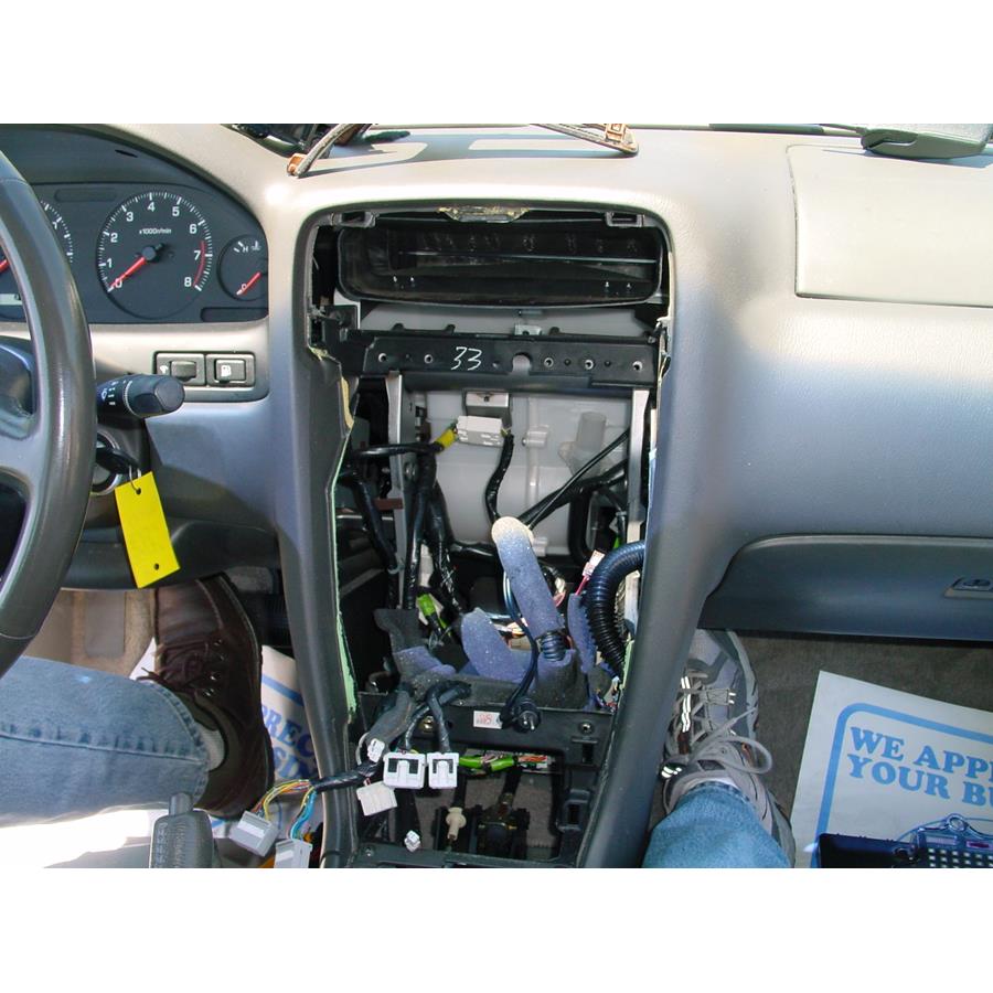 1999 Infiniti I30 Factory radio removed
