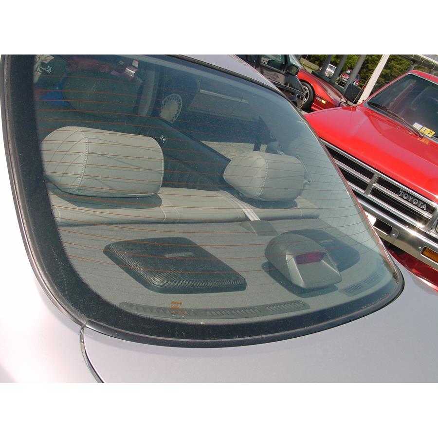 1999 Infiniti I30 Rear deck speaker location