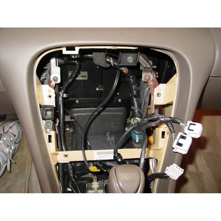 1995 Infiniti J30 Factory radio removed