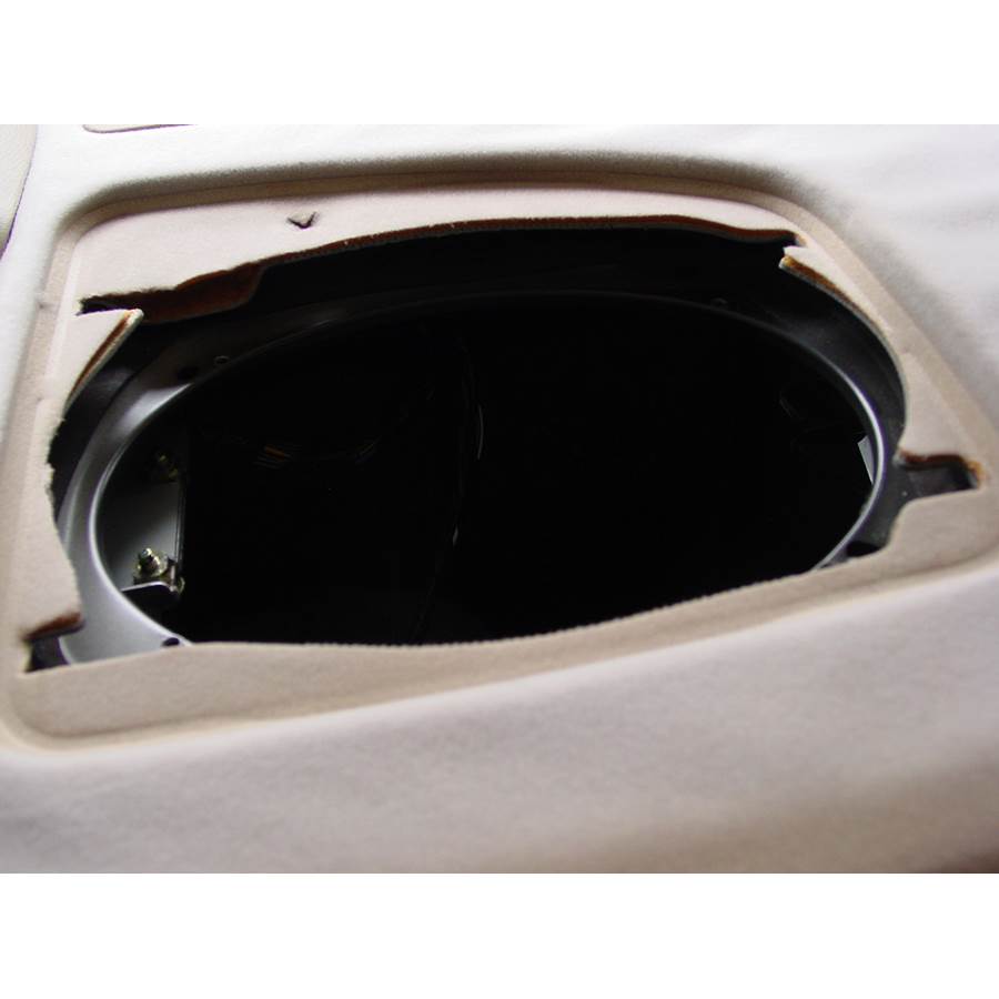 1994 Infiniti J30 Rear deck speaker removed