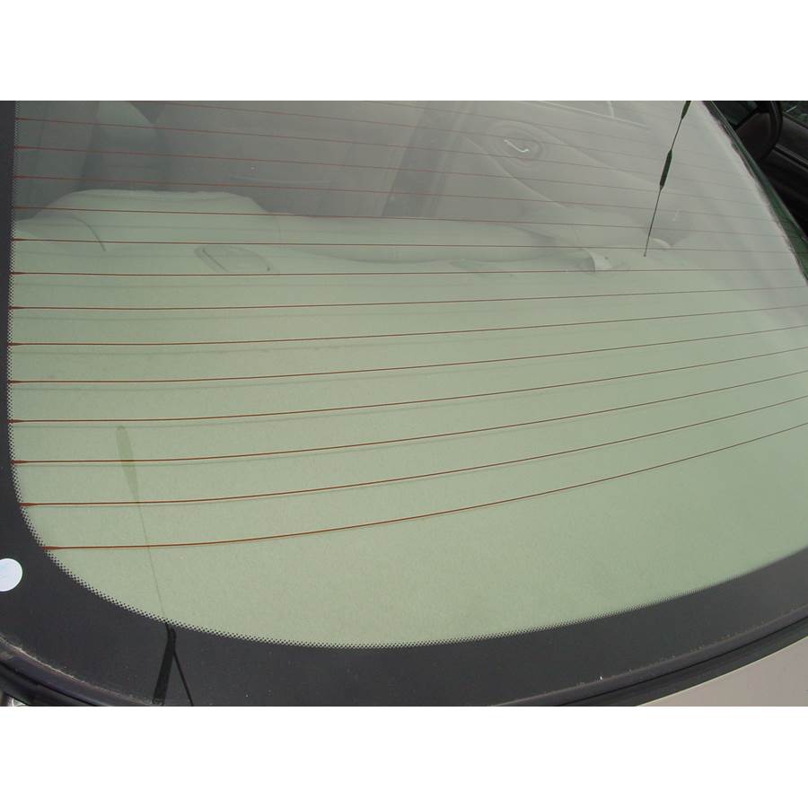 2003 Oldsmobile Aurora Rear deck speaker location