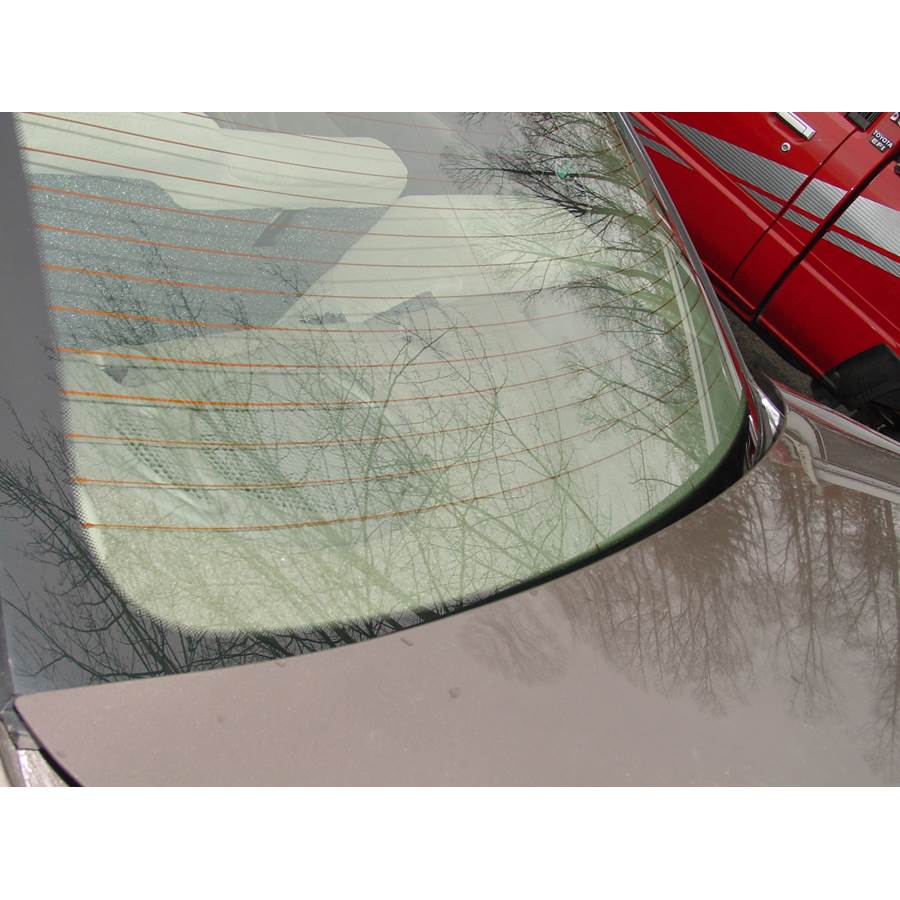 2004 Oldsmobile Alero Rear deck speaker location