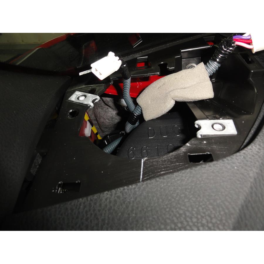 2018 Toyota 86 Dash speaker removed