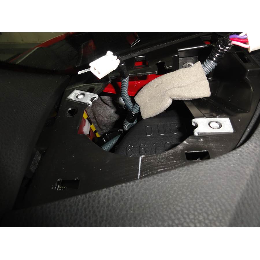 2019 Toyota 86 Dash speaker removed