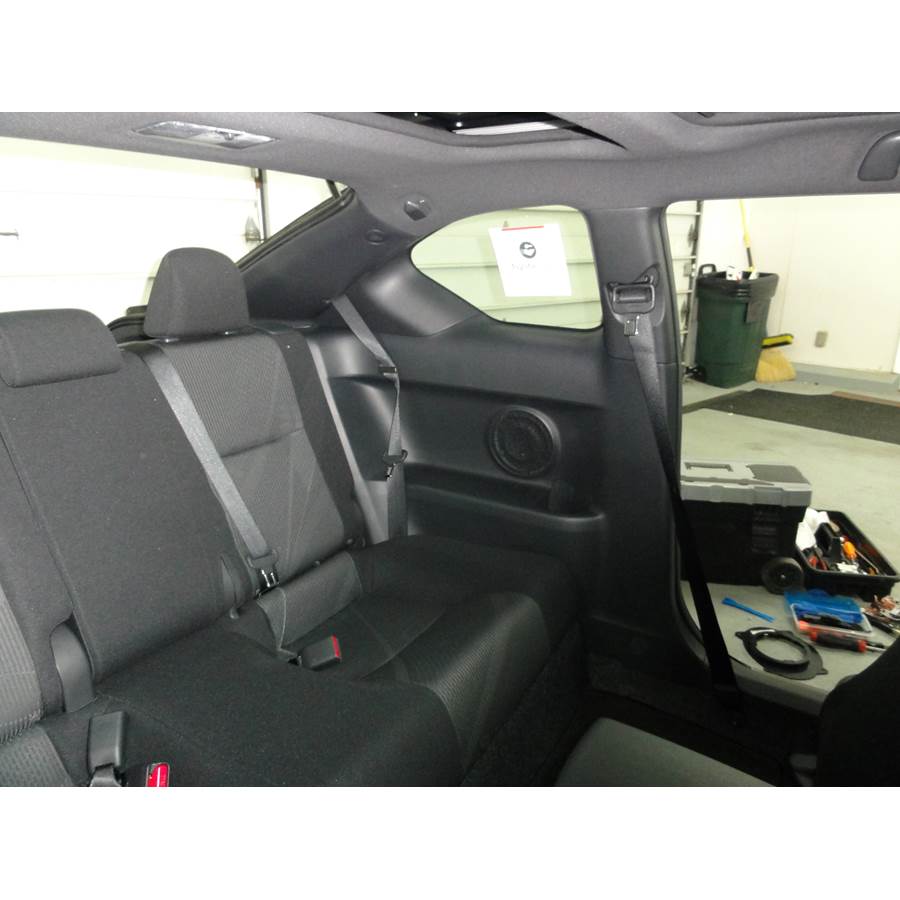 2016 Scion tC Rear side panel speaker location