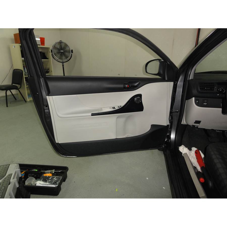 2013 Scion iQ Front door speaker location