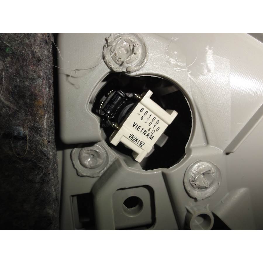 2014 Scion iQ Front door tweeter