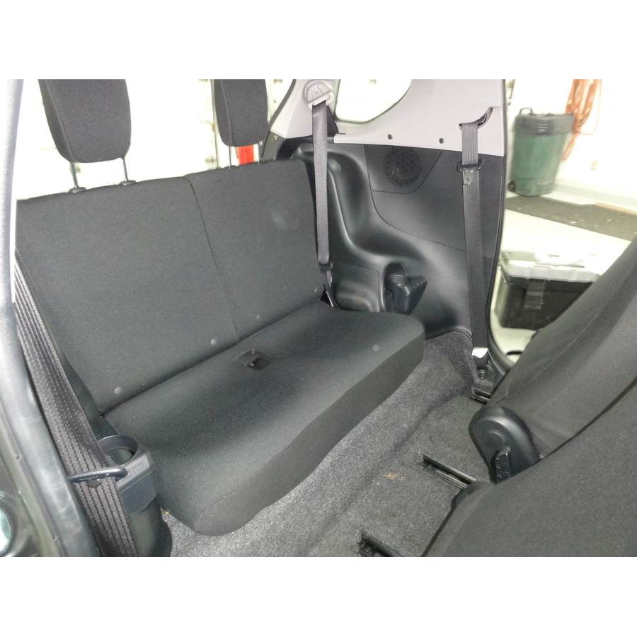2014 Scion iQ Rear side panel speaker location