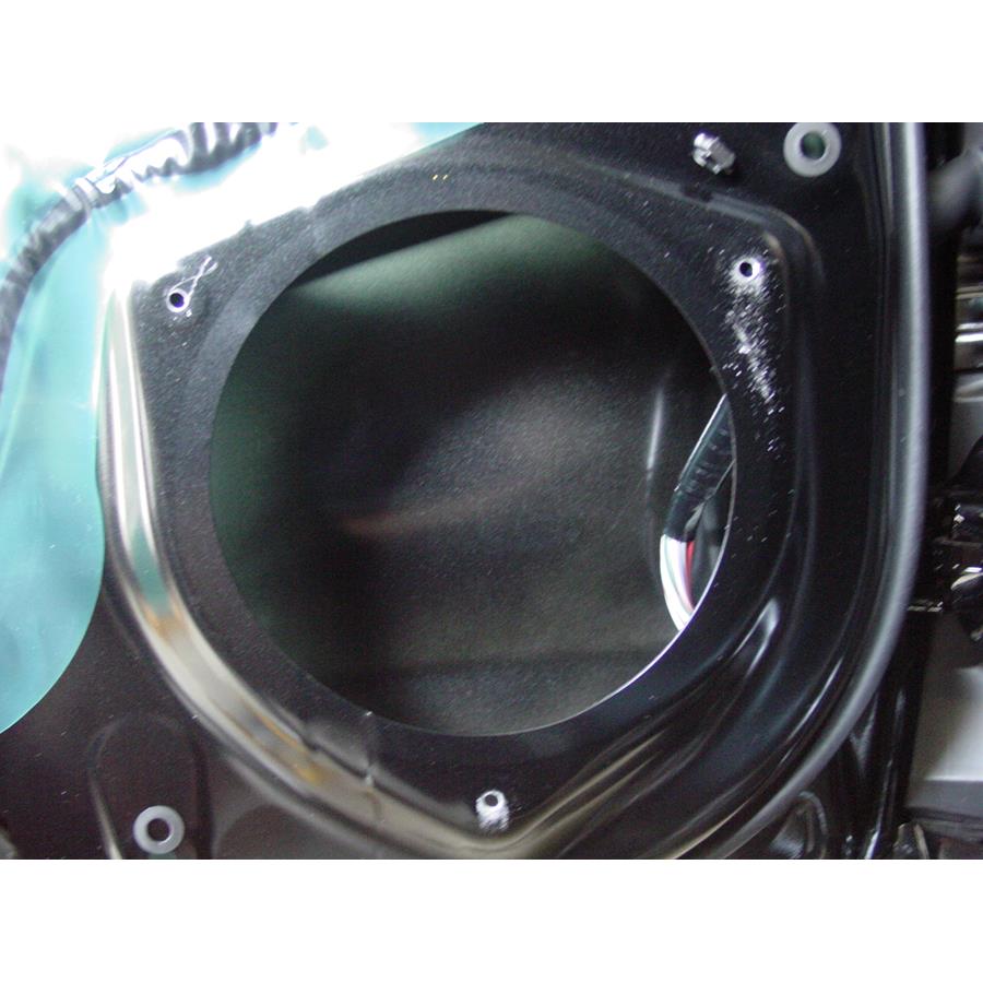 2014 Scion xD Front door woofer removed