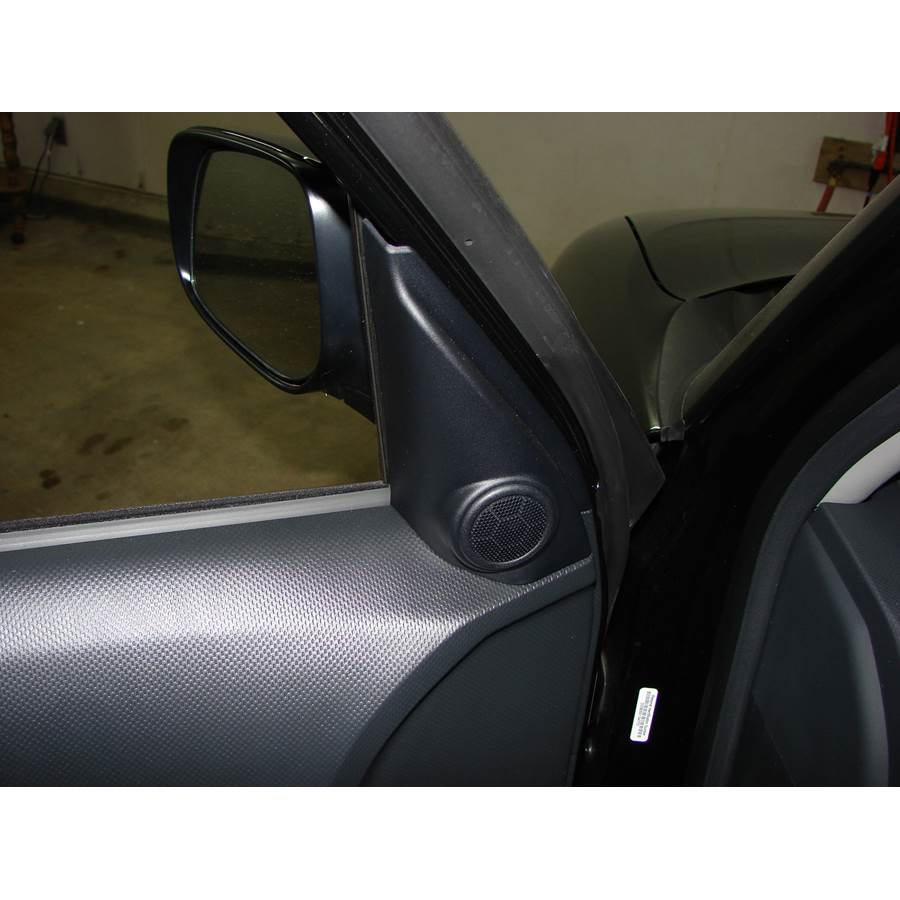 2012 Scion xB Front door tweeter location