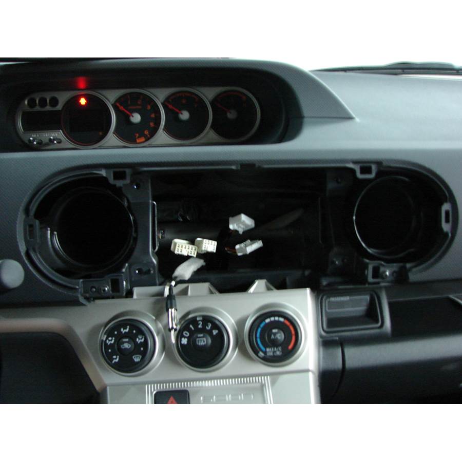 2010 Scion xB Factory radio removed