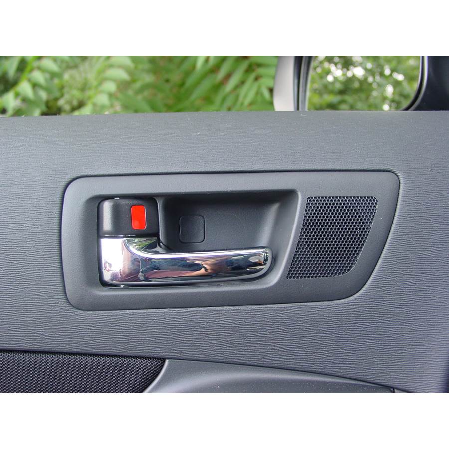 2007 Scion tC Front door tweeter location
