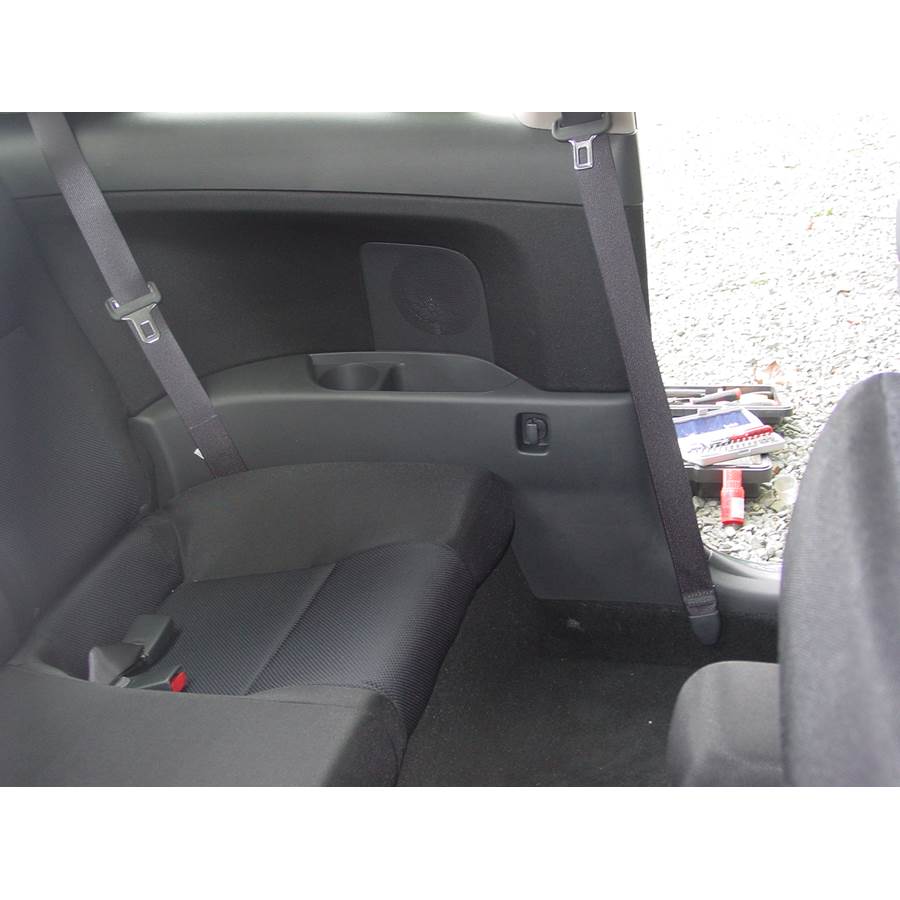 2005 Scion tC Rear side panel speaker location
