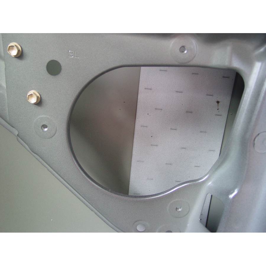 2005 Scion tC Rear side panel speaker removed