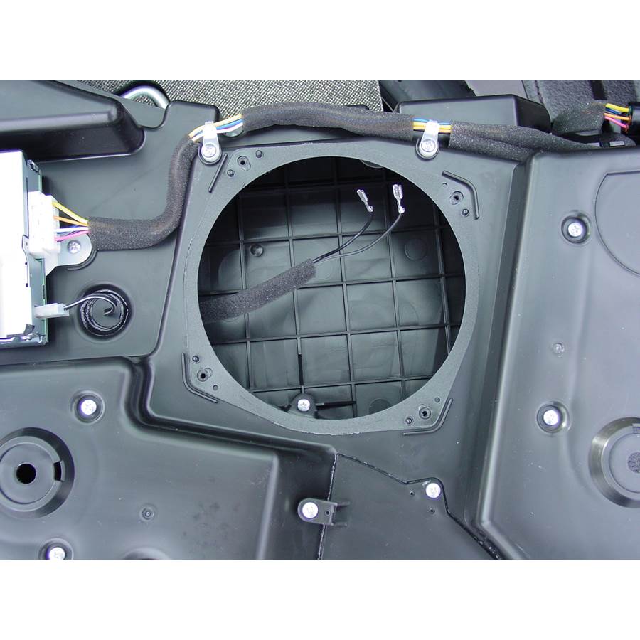 2009 Scion tC Under cargo floor speaker removed
