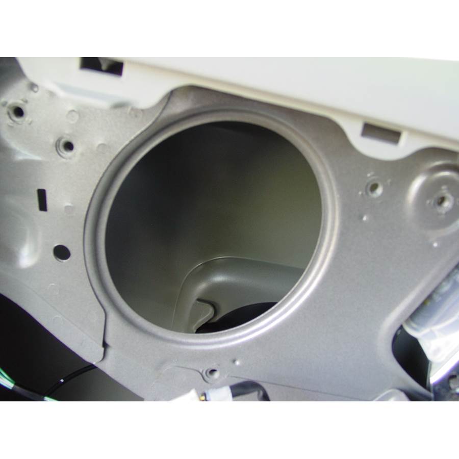 2004 Scion xB Far-rear side speaker removed