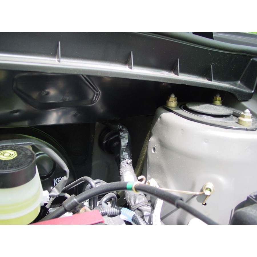 2004 Scion xB Firewall access