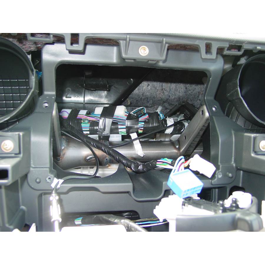 2004 Scion xB Factory radio removed