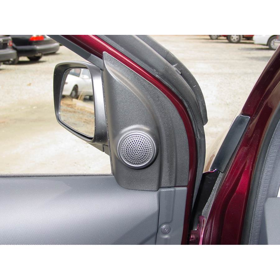 2004 Scion xA Front door tweeter location